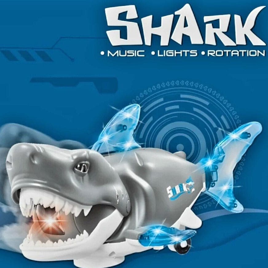 Musical Shark Toy with Light and Music, High Simulation Musical Shark, Robots Fish Electric Toy, Animal Shark Doll Lighted Shark With Sound Musical Shark Toy with Light and Music, High Simulation Musical Shark, Robots Fish Electric Toy, Animal Shark Doll Lighted Shark With Sound